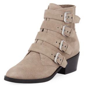 Dolce Vita Taupe Buckle Boots size 7.5